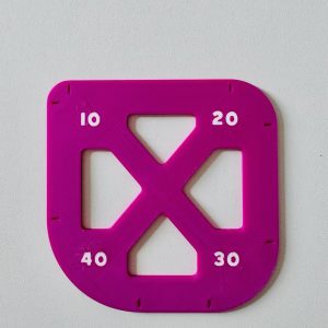 Régua mini curvas - 4 tamanhos