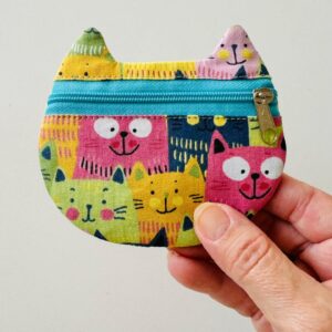 MOLDE necessaire gatinho 4 tamanhos (P, M, G e PP)