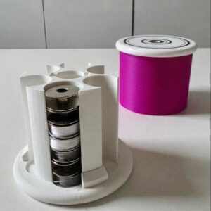 Organizador pra até 42 bobinas (domésticas e industriais)