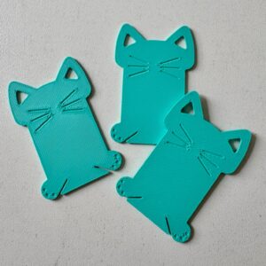 Plaquinha meada gatinho